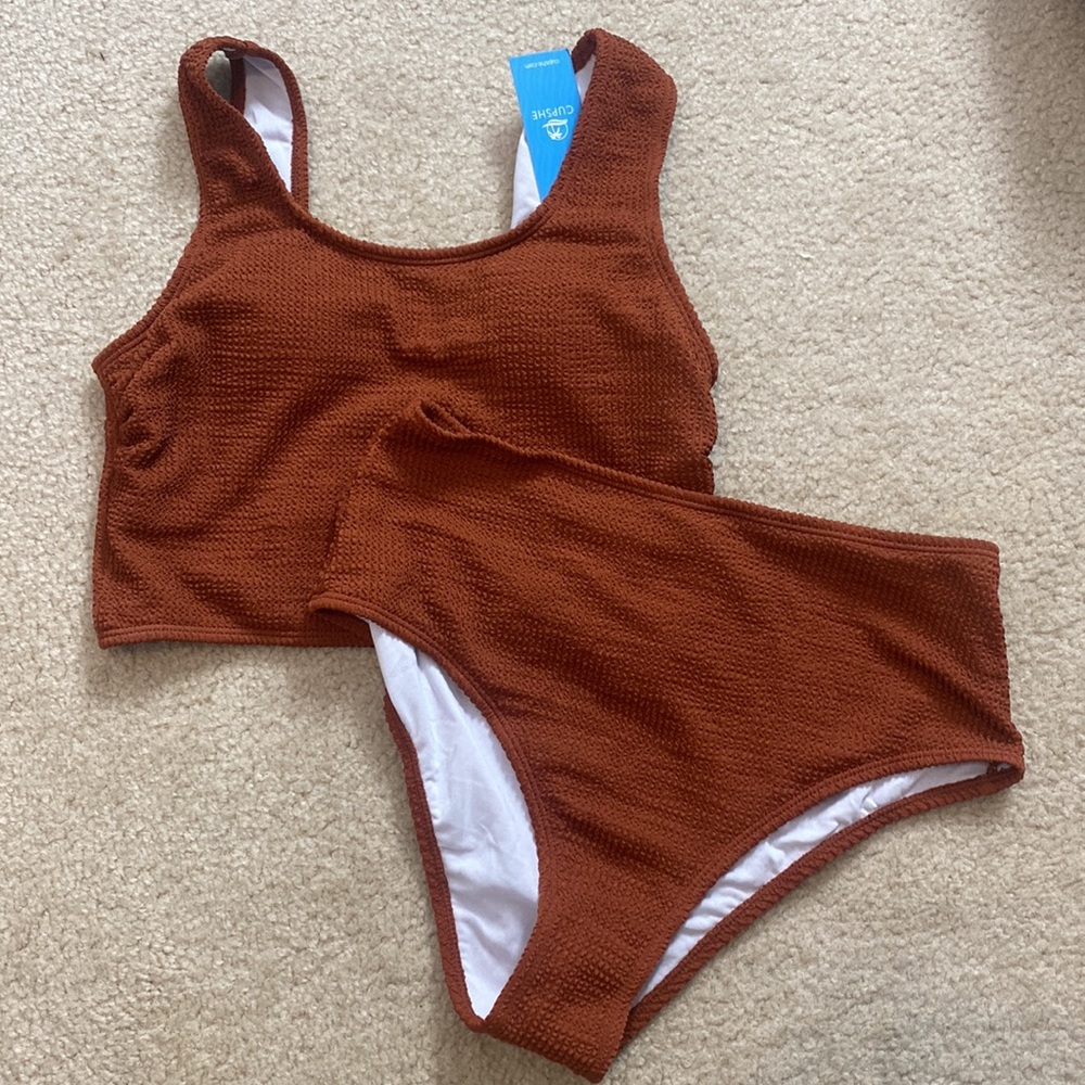 NWT - Ribbed Tankini - Picture 2 of 2